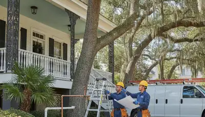 Plumber repairing pipe in New Orleans, LA for plumbing repair service