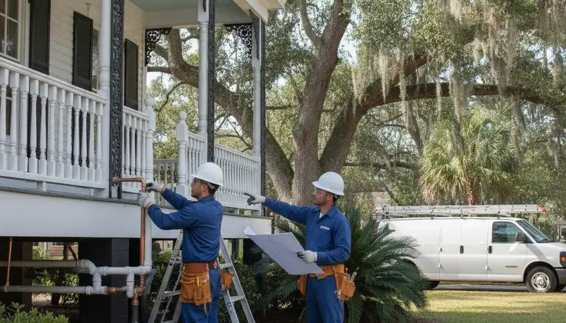 Plumbing repair service in New Orleans, LA for home and business pipe and leak fixes