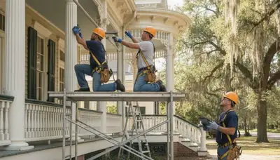 Plumber repairing a leak in New Orleans, LA for reliable plumbing service