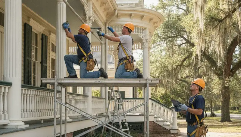 Plumber repairing a leak in New Orleans, LA for reliable plumbing service