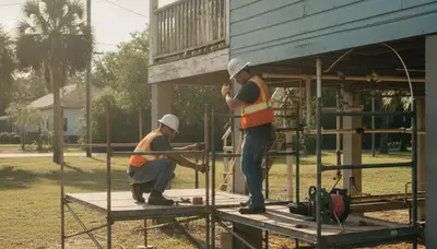 Plumber repairing a leak in New Orleans, LA for reliable plumbing repair service