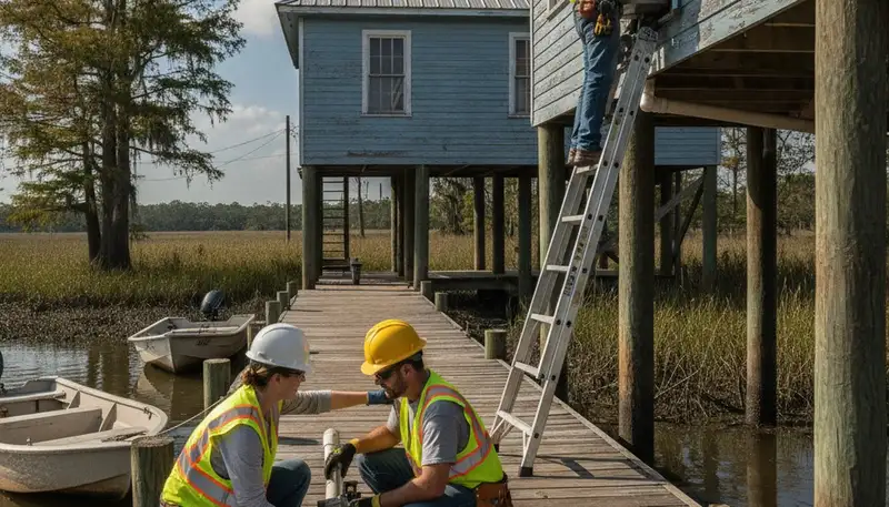 Plumbing repair team serving New Orleans, LA for leak fixes, pipe repairs, and drain service
