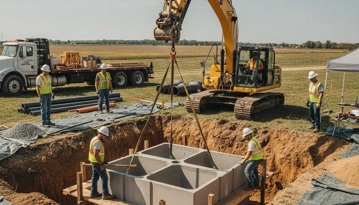 Septic tank installation for New Orleans, LA homes by On Call Plumbers