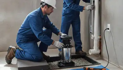 Sump pump installation for New Orleans, LA homes by a professional plumber