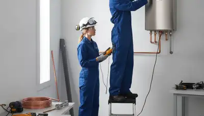 Tankless water heater installation service in New Orleans, LA by On Call Plumbers